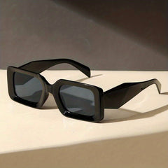 Y2K Square Glasses Hip-hop Block Glasses UV400