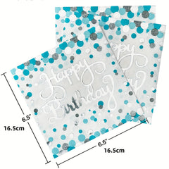 20pcs Polka Dot Birthday Napkins Holiday Party Supplies
