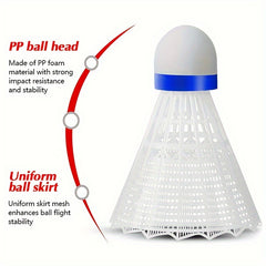 1pc Durable Badminton Shuttlecock Yellow