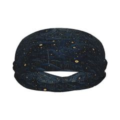 Starry Sky Sports Headband Sweat Wicking Stretchy Polyester - Unisex