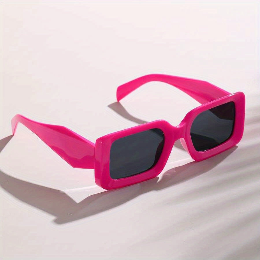 Y2K Square Glasses Hip-hop Block Glasses UV400