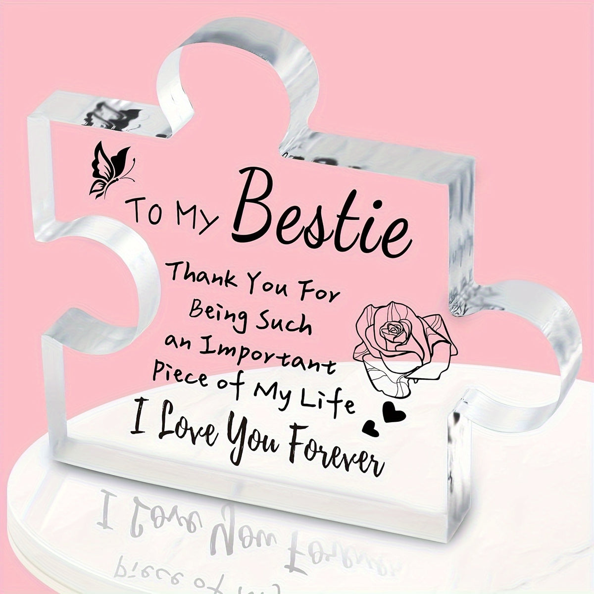 Acrylic Besties Desktop Ornaments - Birthdays Halloween Christmas Gifts