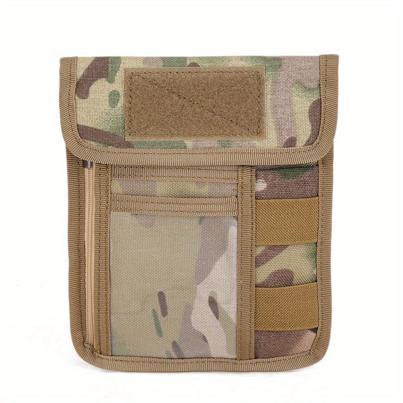 Tactical Neck Wallet for Travel with ID, Card & Phone Pockets