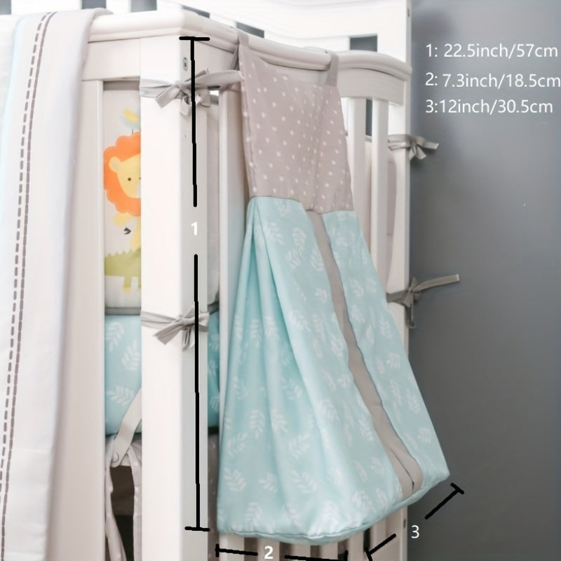 Embroidered Baby Diaper Bag with Cute Designs