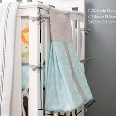 Embroidered Baby Diaper Bag with Cute Designs
