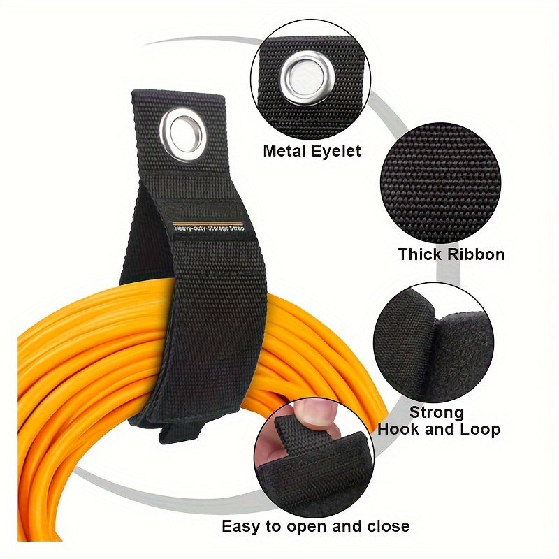 2pcs Heavy Duty Storage Strap for Garage Organization