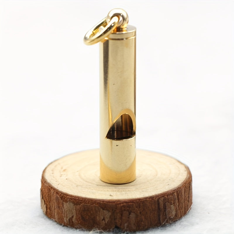 Portable Metal Survival Whistle Key Chain