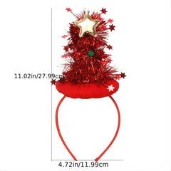 Christmas Tree Headband Christmas Party Hair Hoop 1PCS