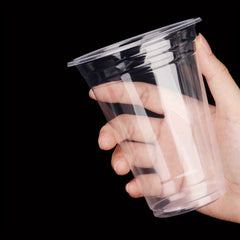 50pcs BPA-Free Clear Plastic Cups For Beverages, 16 oz Disposable