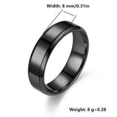 Men's Stainless Steel Ring - Gothic Skull Design