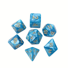 7pcs Polyhedral Dice Set Game Accessories