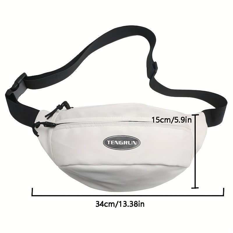 Men's Lightweight Casual Chest Bag Shoulder Sports Waist Mobile Phone Bag