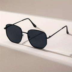 Ombre Lens Square Sunglasses UV400 for Men Women