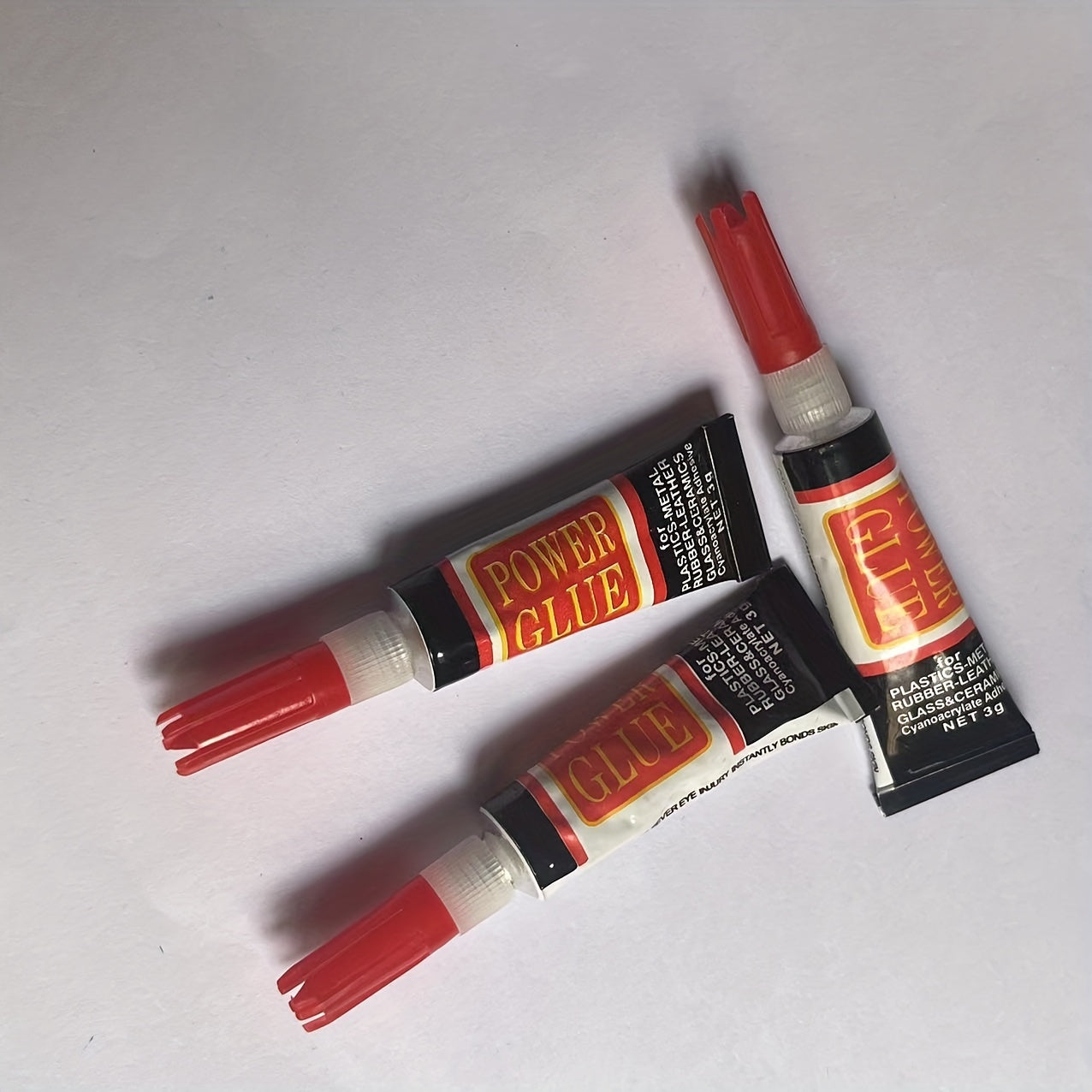 10pcs Glue Instant Glue Metal Plastic Ceramic Nail Glue