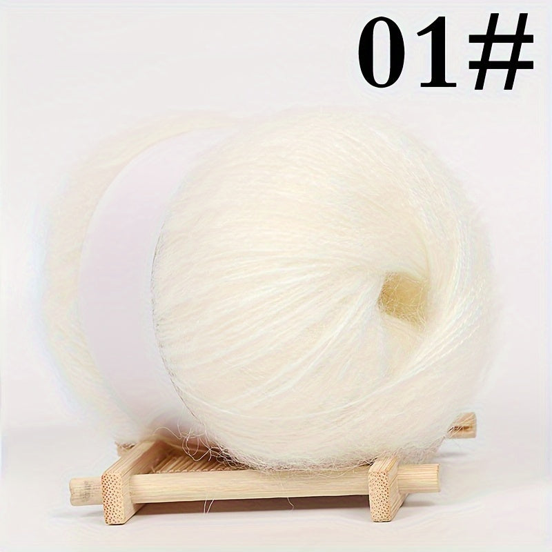 25g Mohair Wool for DIY Crocheting & Knitting Sweater and Shawl