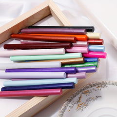 10pcs Small Fire Paint Wax Stick Hot Glue Sticks Craft Tool for DIY Hobby Sealin