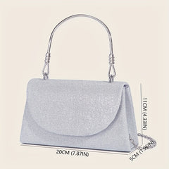 Glitter Rhinestone Evening Bag Dinner Purse Wedding Party Prom