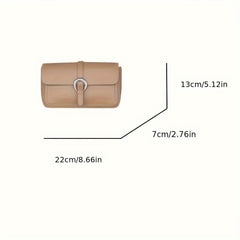 Stylish Large Tote Bag Soft Shoulder & Crossbody Purse Apricot/Cream