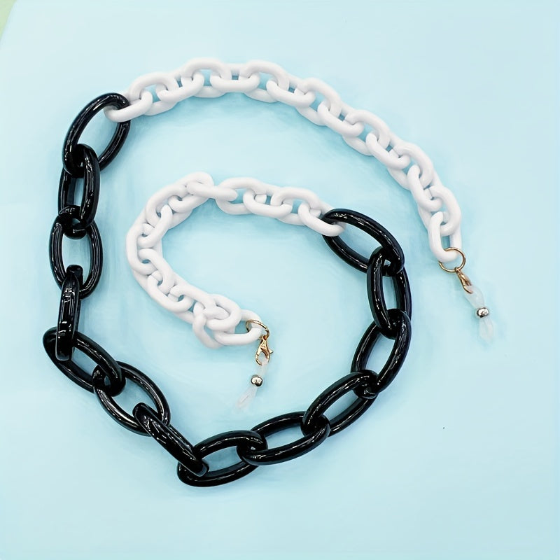 Acrylic Glasses Rope Chain for Anti-drop, Hanging Neck, Clear