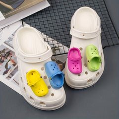 Simulation Mini Small Shoes Accessories Decorations Shoe Flowers 4pcs