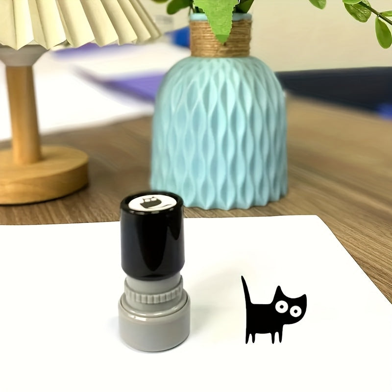 Cat Teacher Reward Stamp for Classroom Encouragement