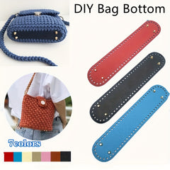 32 PU Bag Bottom Wear-resistant Durable Crochet Handbag Accessories