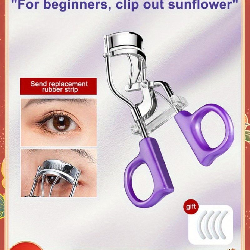Natural Eyelash Curling Tool Long Lasting Eyelash Styling Tool Portable