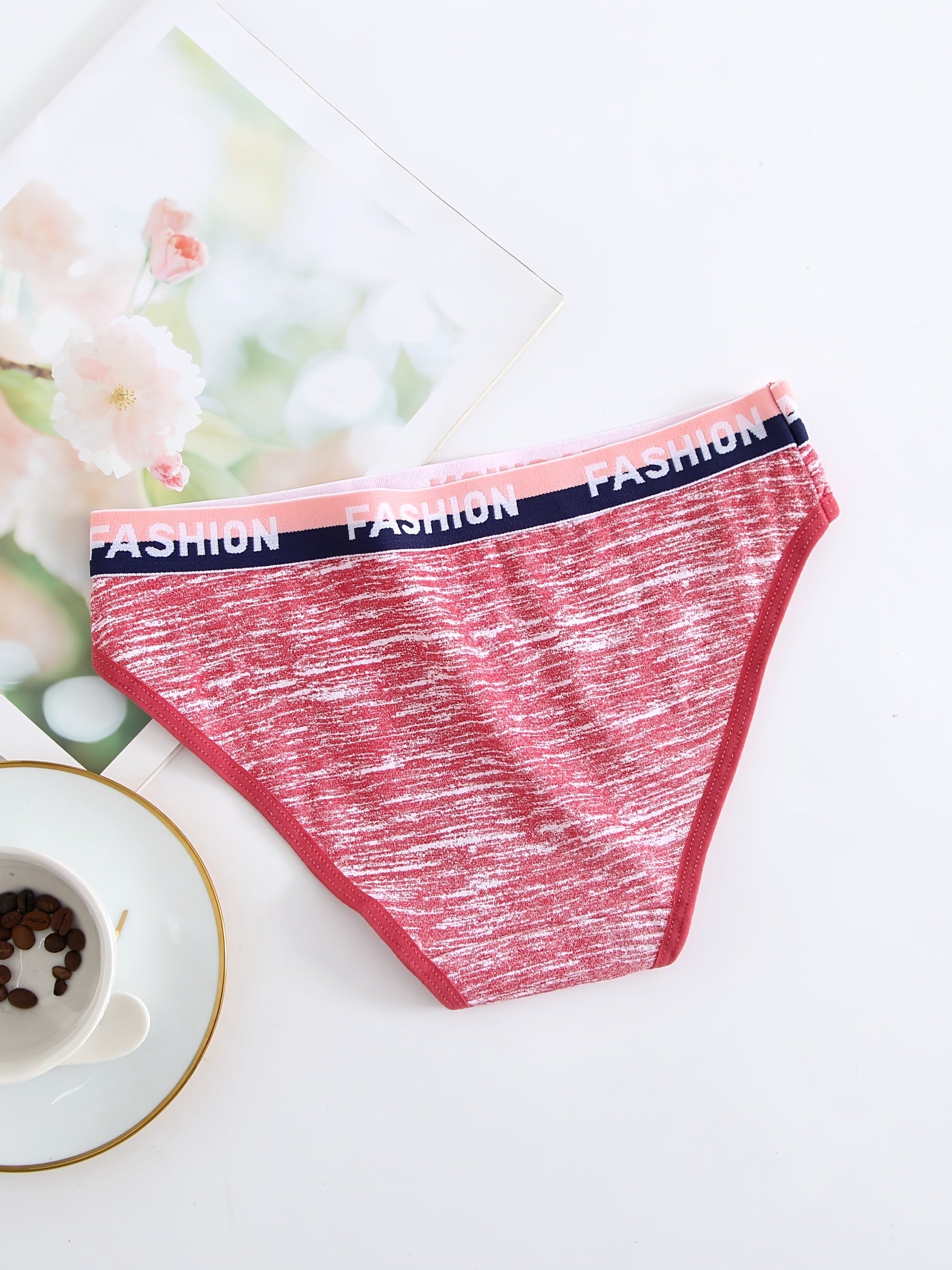 6pcs Cotton Sports Briefs Pack Women's Panties & Lingerie