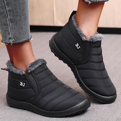 Plush Lined Thermal Furry Snow Boots