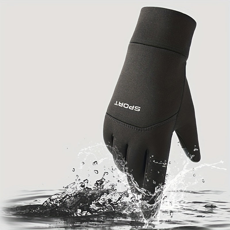 Waterproof Winter Gloves for Cycling and Running