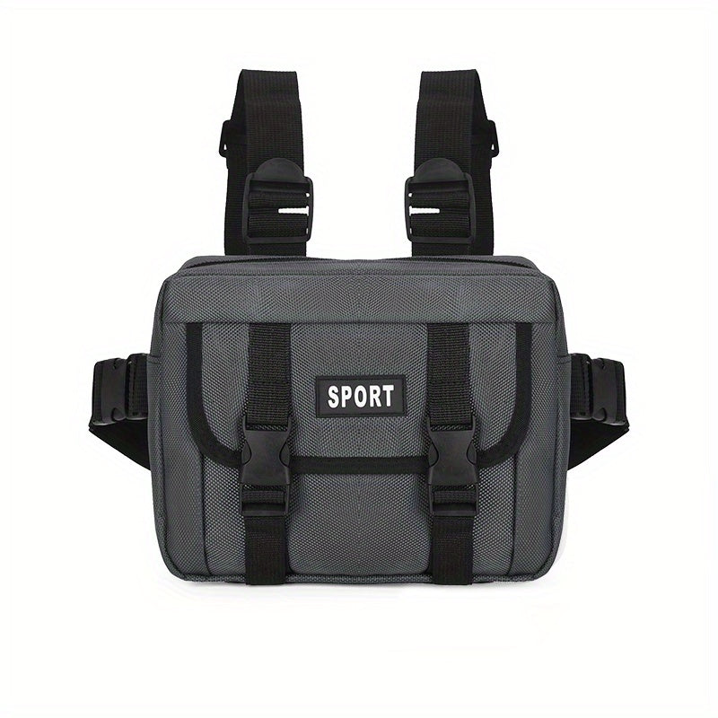 Men's Casual Chest Bag Outdoor Sports Cycling Chest Bag