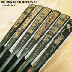Men's Folding Fan Traditional Style Ancient Style Male's Fan
