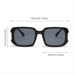 Large Square Sunglasses For Women Men Anti Glare UV400