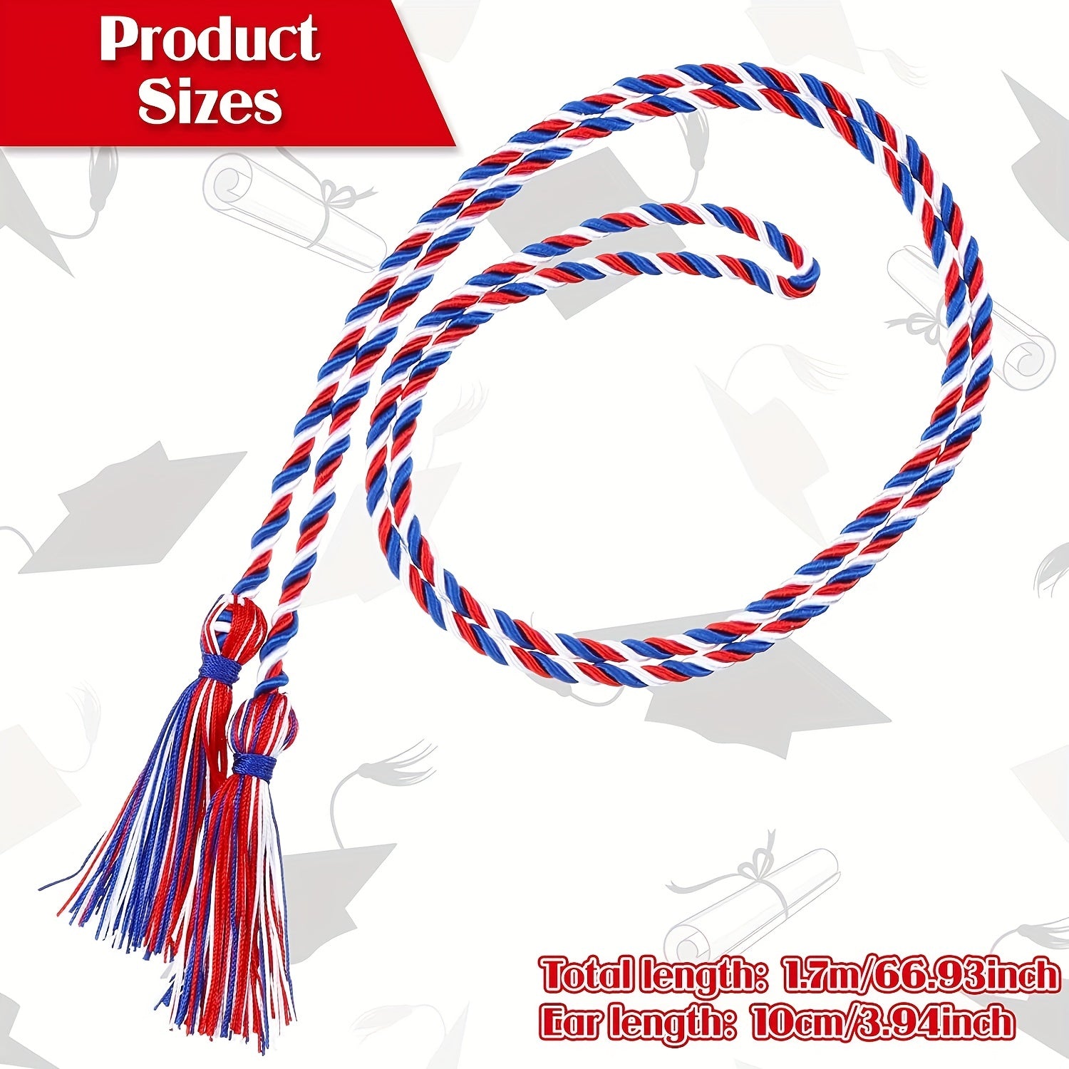 Honor Cord Graduation Tassel for Grad Days