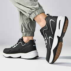 Men's Chunky Sneakers, Breathable & Wear Resistant for Travel