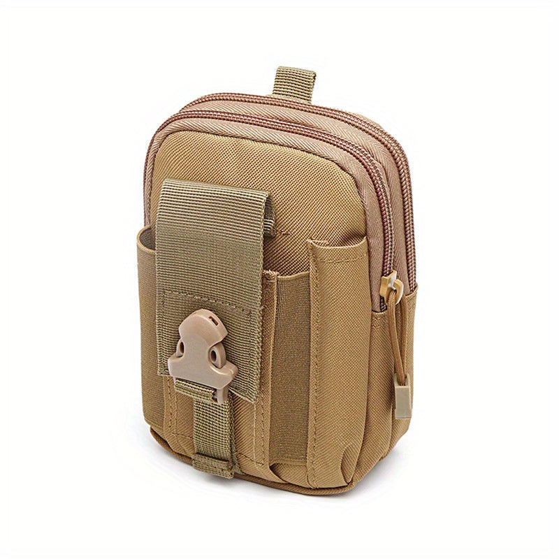 Men's Tactical Waist Bag With Buckle Hanging Pocket Sling Army