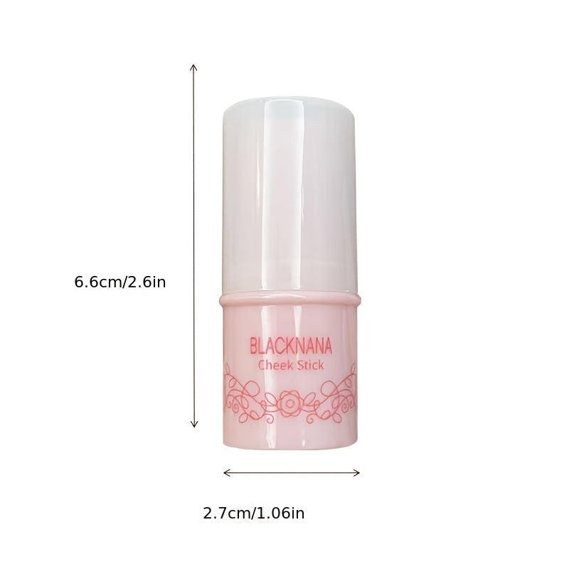 Peach Creamy Blush Stick Velvet Matte Pink Cheek Makeup