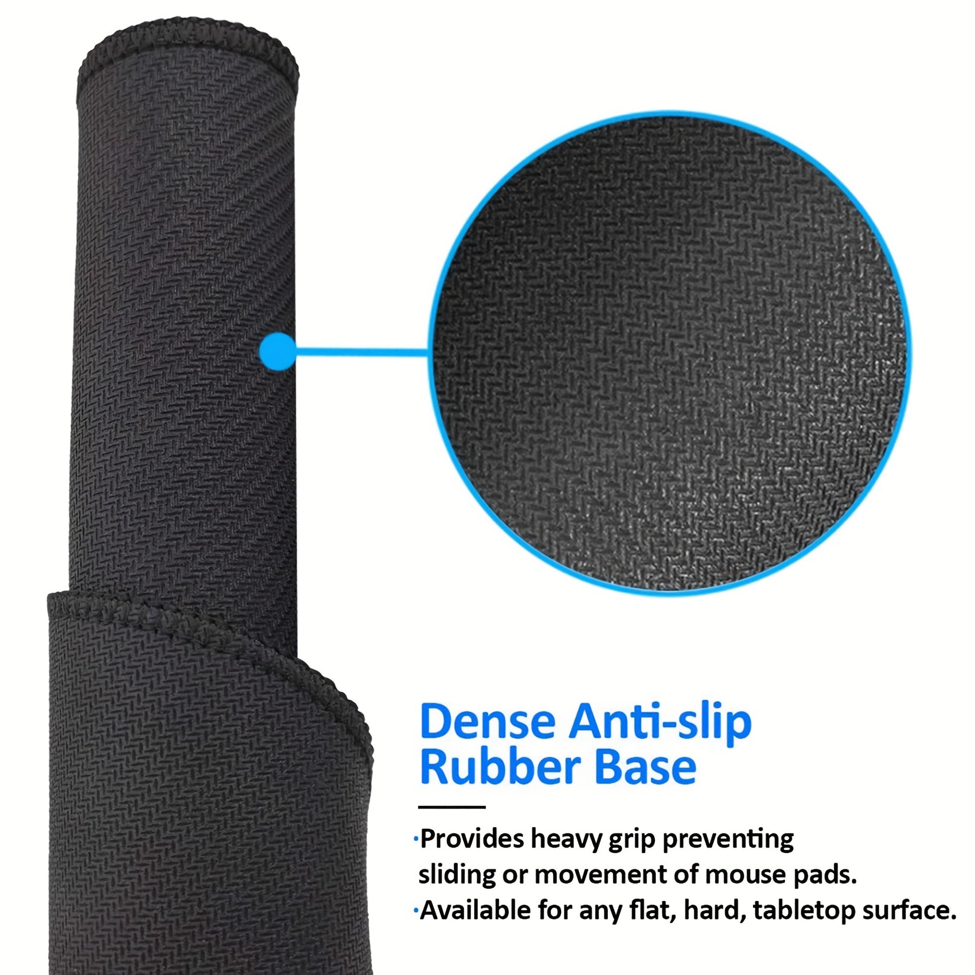 Autumn Pumpkin Mouse Pad Round Non-slip Rubber Mat for Office Computers