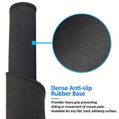 Autumn Pumpkin Mouse Pad Round Non-slip Rubber Mat for Office Computers