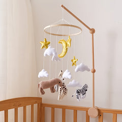 Plush Animal Car Hanging Toy Nursery Decor Gift for Christmas