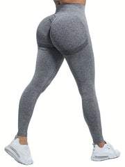 Women's Seamless Hip High Waist Yoga Pants for Gym & Workout