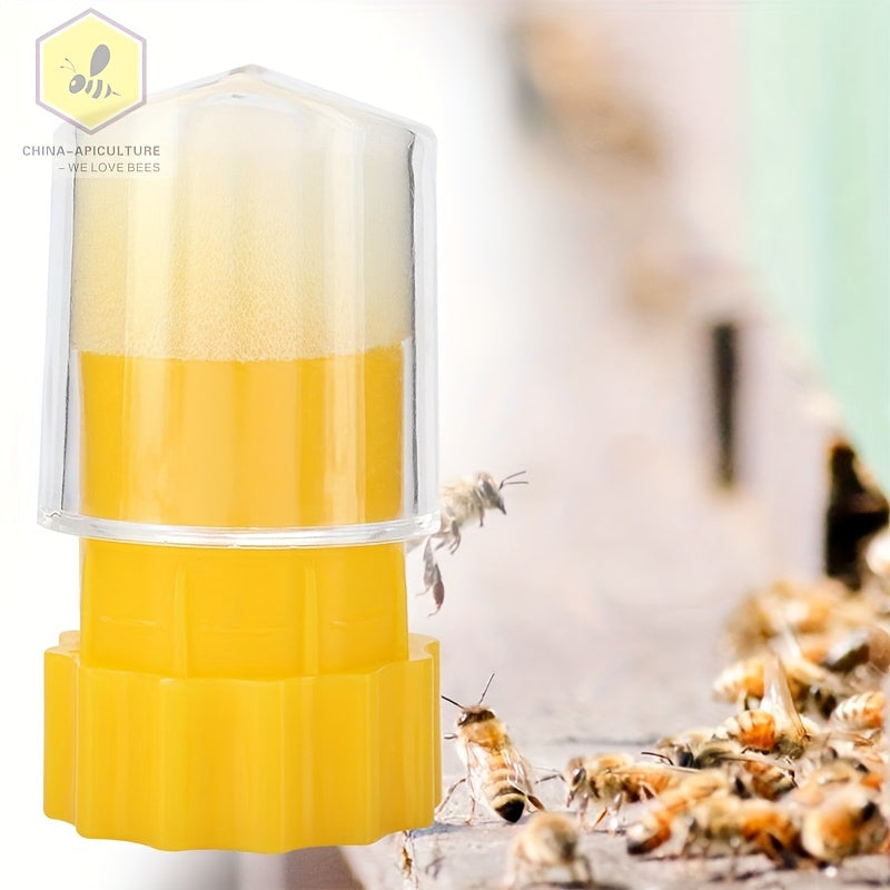 Bee King Mark Bottle Bee Catcher Yellow Plastic Mark Bottle