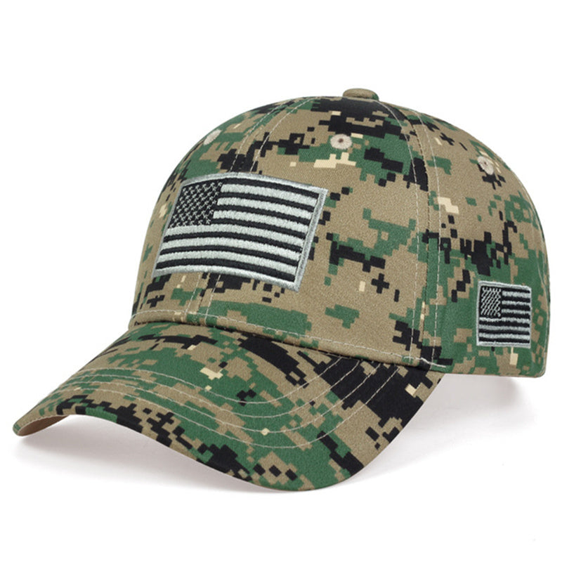 Men's American Flag Outdoor Baseball Cap For Sports