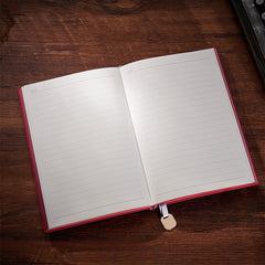 Red Model Notebook Plain Paper Business Office Students Study