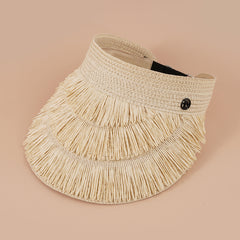 Wide Brim Straw Sun Hat Women's UV Protection Beach Hat