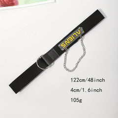 Casual Fashionable Fabric Solid Belt