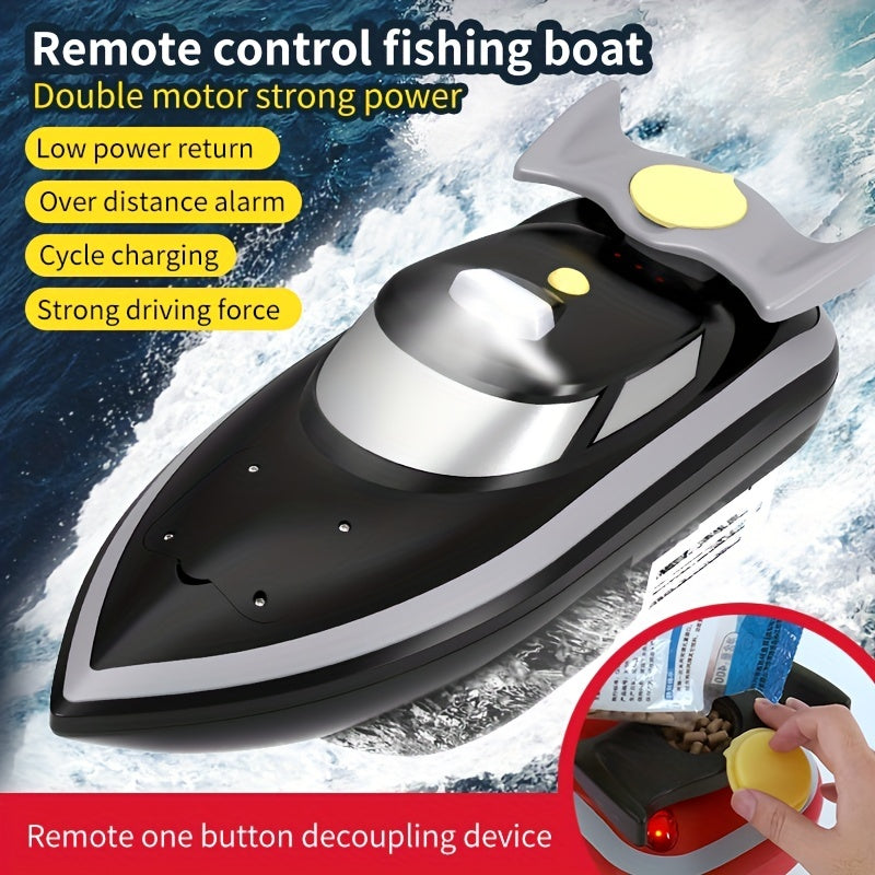 Remote Control Bait Fishing Boat Night Illumination Long Range Navigation