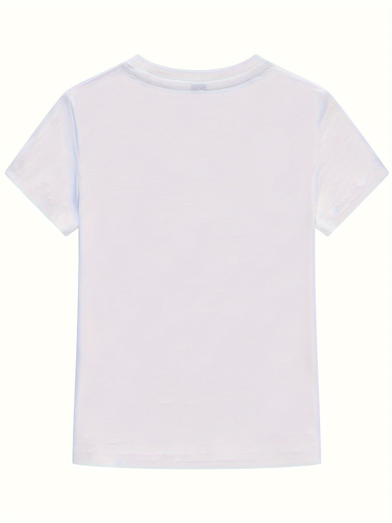 Girl's Mysterious Rose Print Outdoor Sport Tee Tops