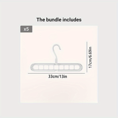 9 Hole Hanger Portable Travel Hanger Clothes Drying Rack