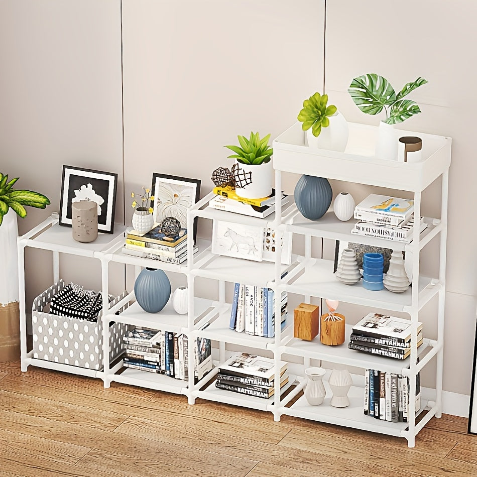 1pc Shoe Rack With Layers Standing Shoe Storage Container